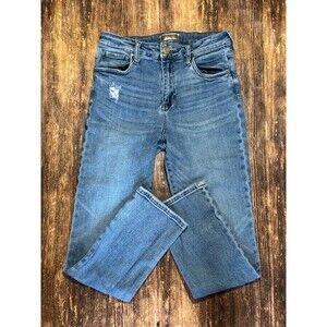 Kut from the Kluth Rosa High Rise Ankle Zip Fly Jeans size 4